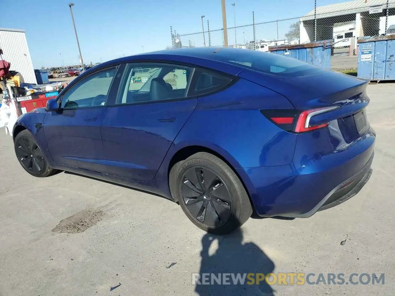 2 Photograph of a damaged car 5YJ3E1EA7SF882228 TESLA MODEL 3 2025