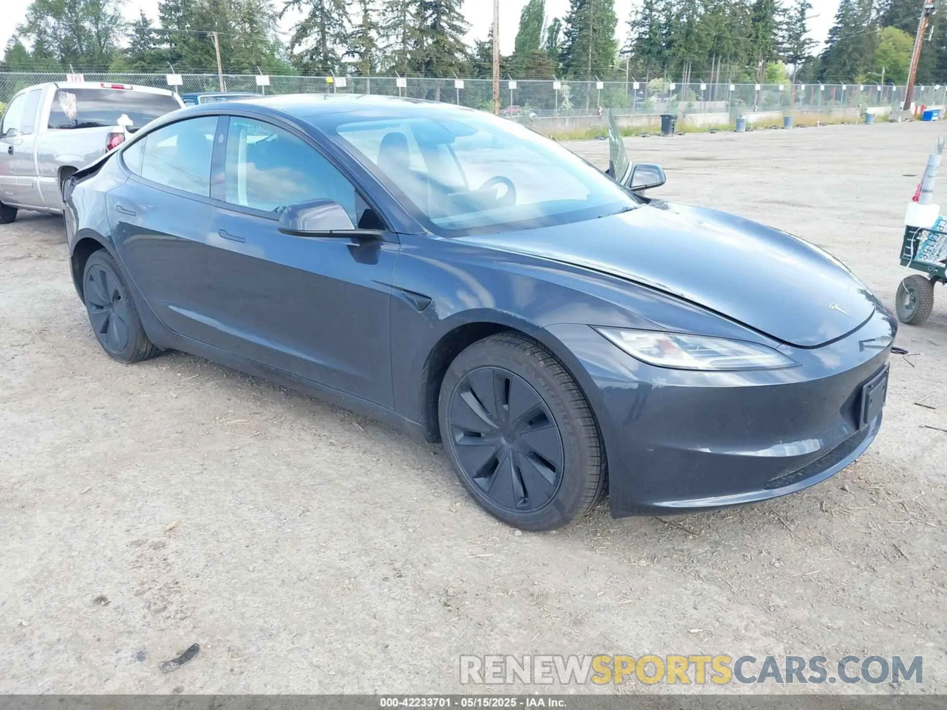 1 Photograph of a damaged car 5YJ3E1EA7SF887557 TESLA MODEL 3 2025