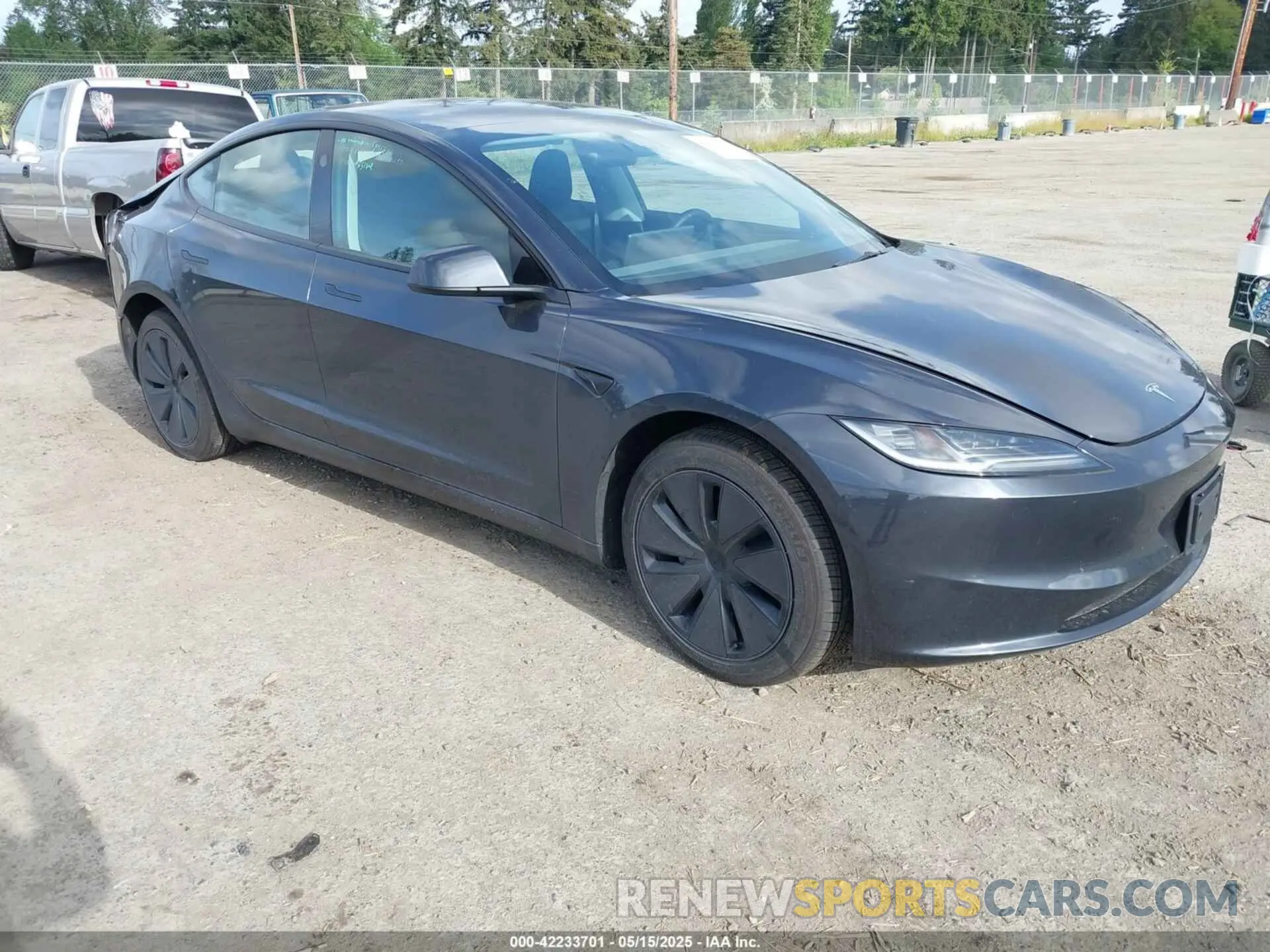 3 Photograph of a damaged car 5YJ3E1EA7SF887557 TESLA MODEL 3 2025
