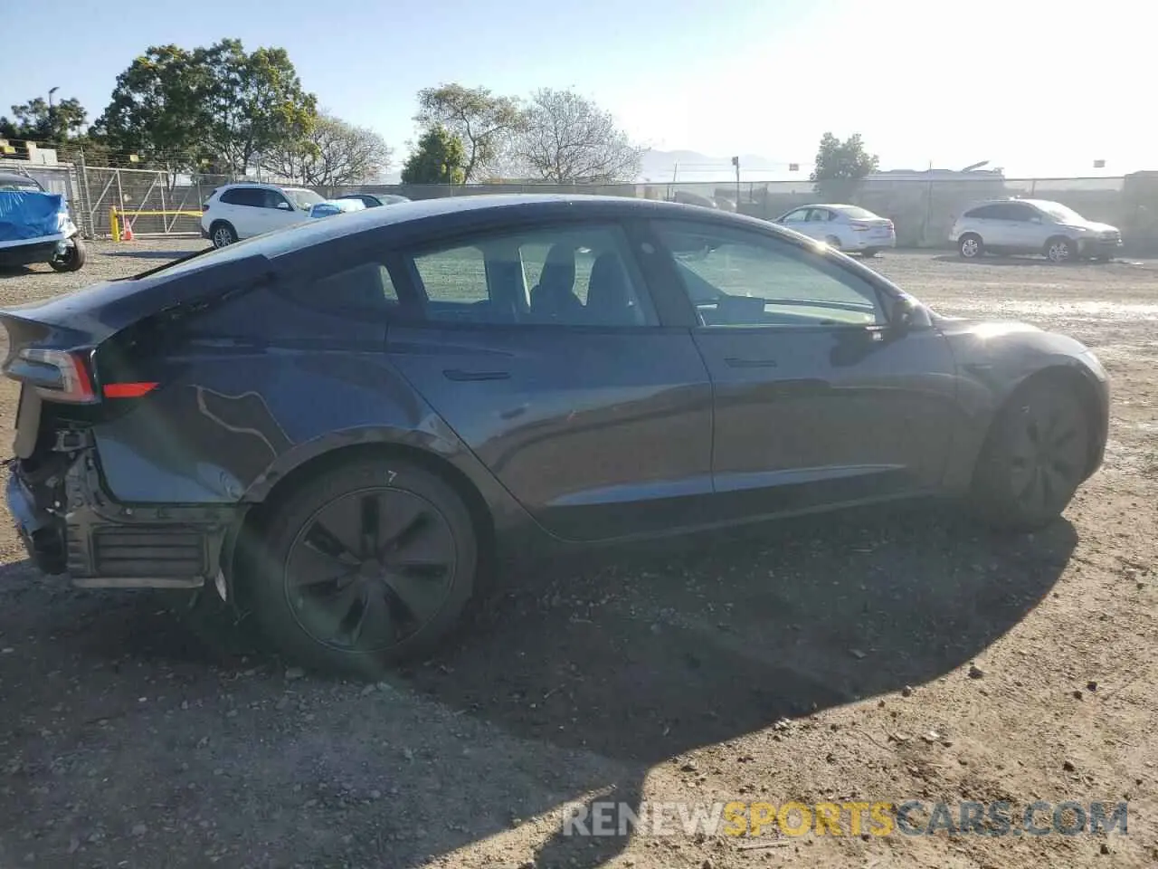3 Photograph of a damaged car 5YJ3E1EA7SF890930 TESLA MODEL 3 2025