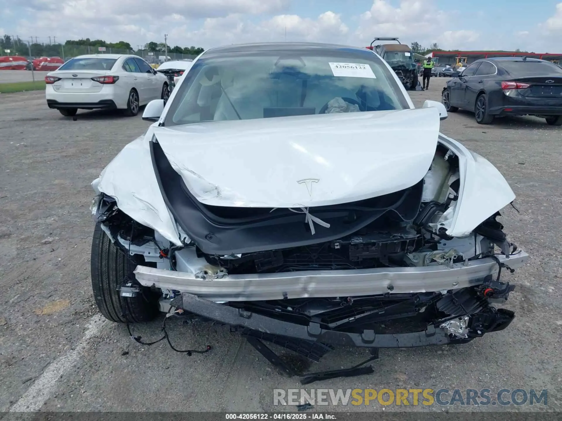 6 Photograph of a damaged car 5YJ3E1EA7SF903675 TESLA MODEL 3 2025