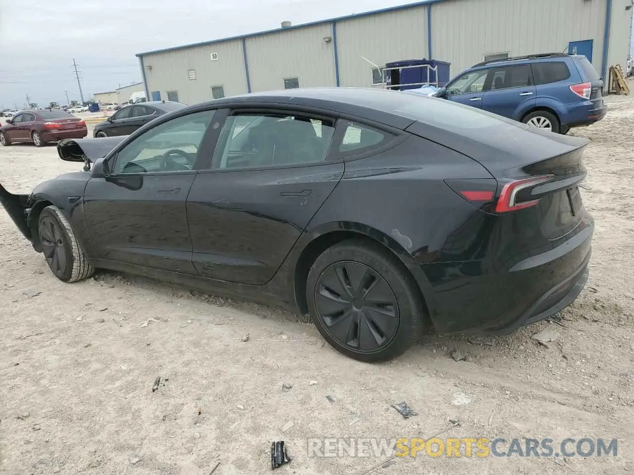 2 Photograph of a damaged car 5YJ3E1EA7SF908617 TESLA MODEL 3 2025