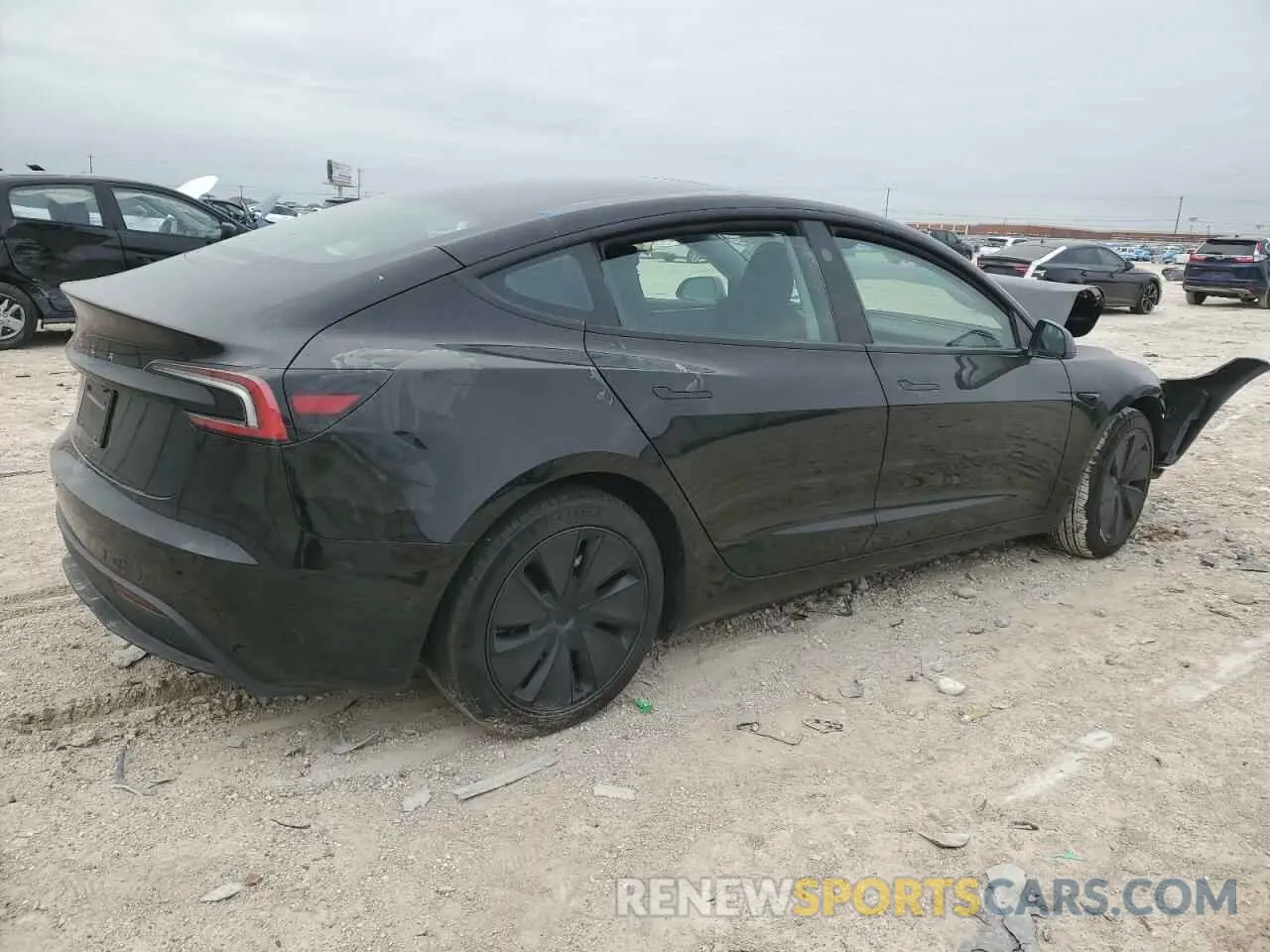 3 Photograph of a damaged car 5YJ3E1EA7SF908617 TESLA MODEL 3 2025