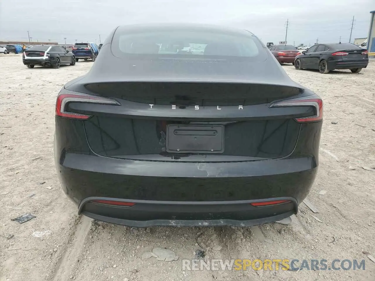 6 Photograph of a damaged car 5YJ3E1EA7SF908617 TESLA MODEL 3 2025