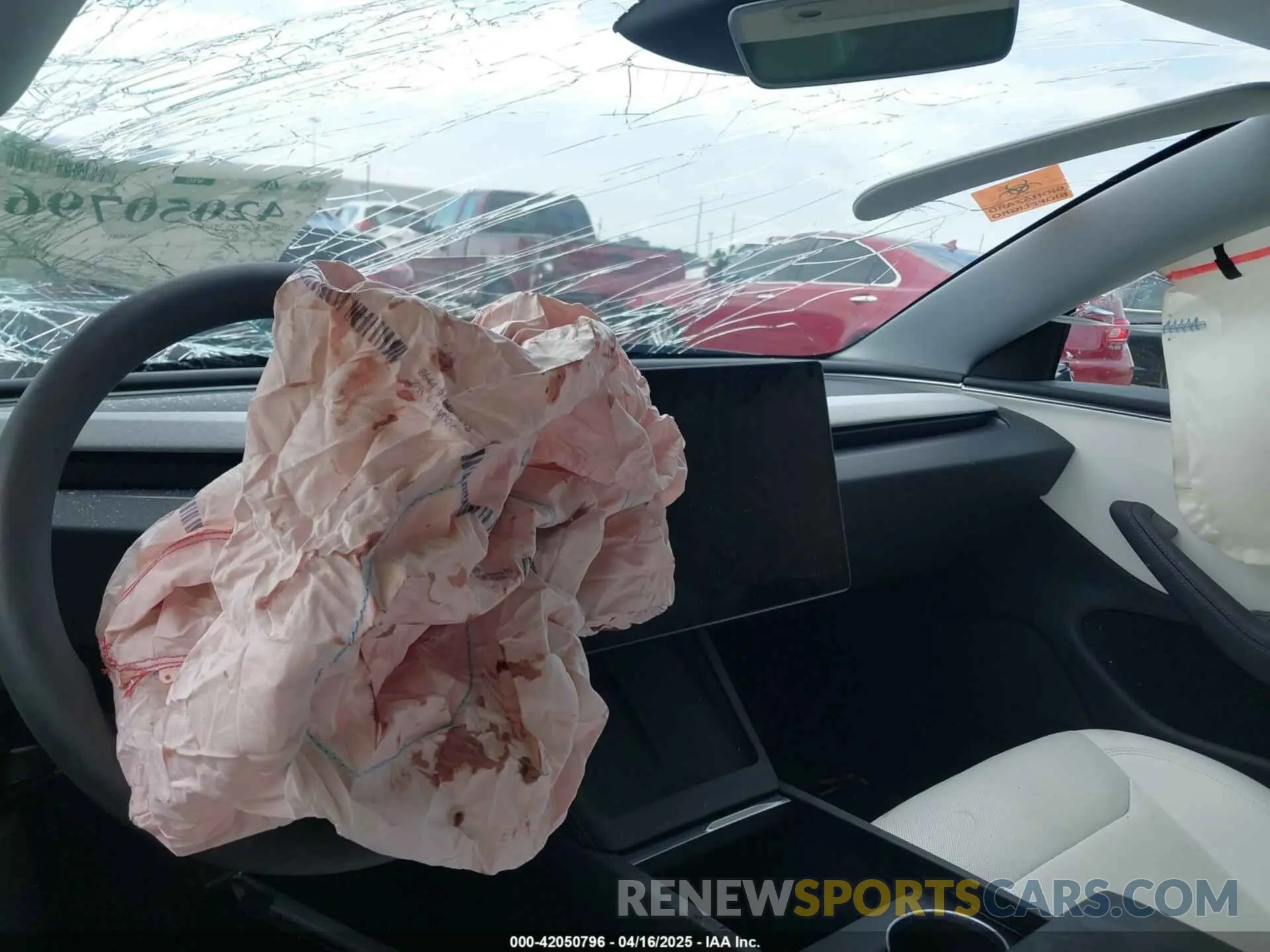 7 Photograph of a damaged car 5YJ3E1EA7SF940886 TESLA MODEL 3 2025