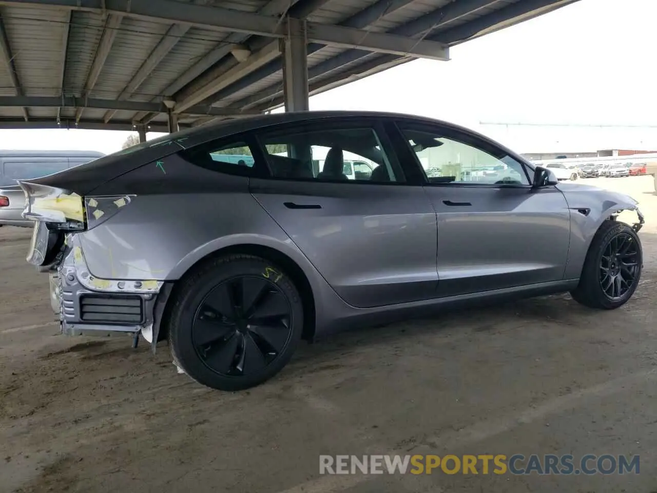 3 Photograph of a damaged car 5YJ3E1EA8SF880617 TESLA MODEL 3 2025
