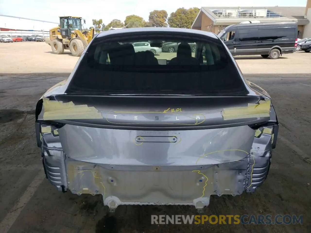 6 Photograph of a damaged car 5YJ3E1EA8SF880617 TESLA MODEL 3 2025