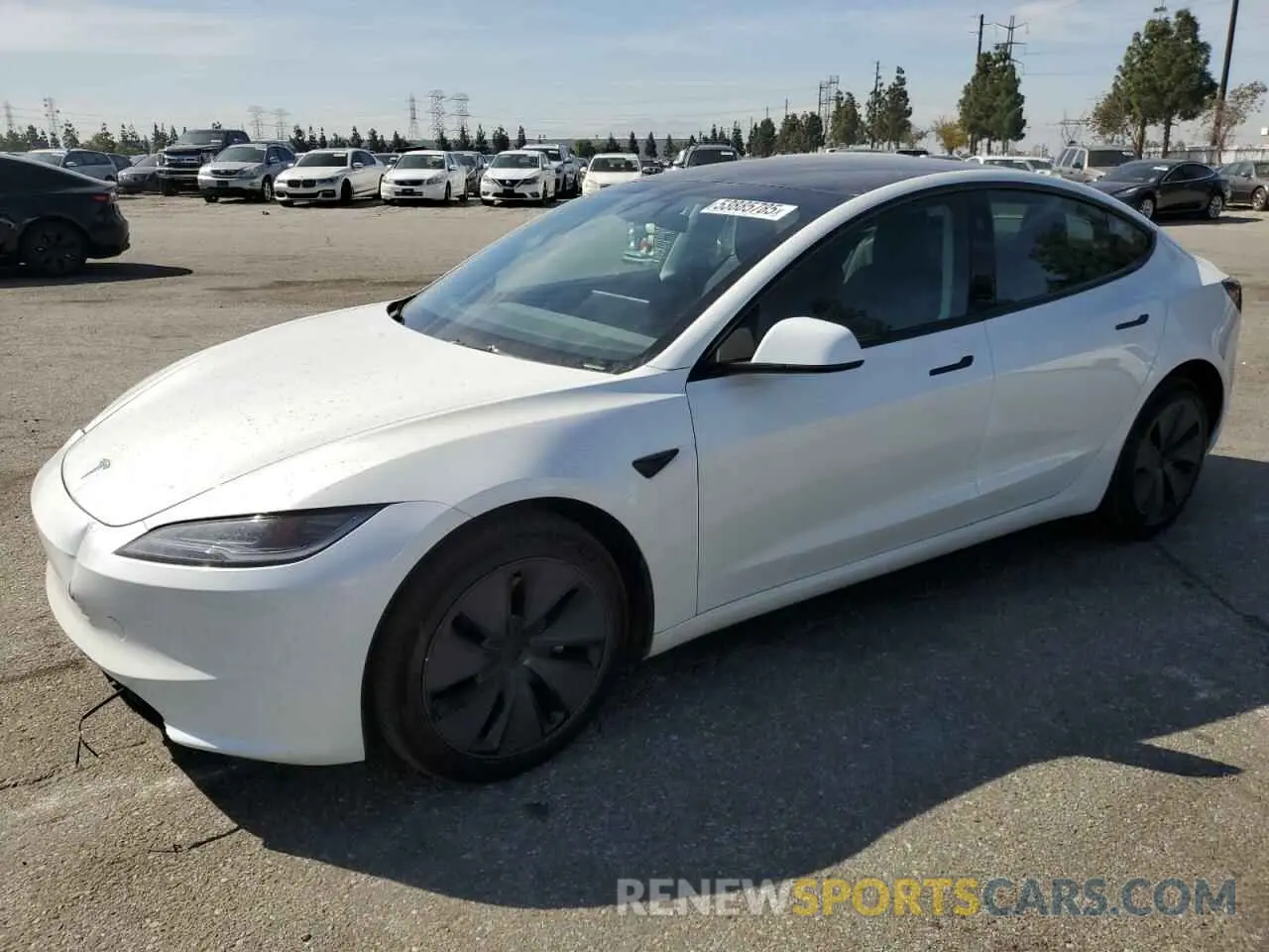 1 Photograph of a damaged car 5YJ3E1EA8SF884263 TESLA MODEL 3 2025