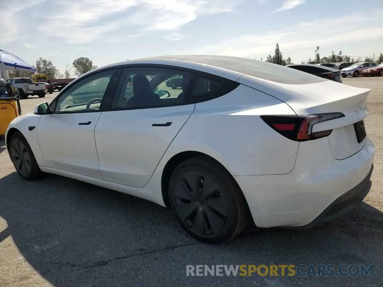 2 Photograph of a damaged car 5YJ3E1EA8SF884263 TESLA MODEL 3 2025