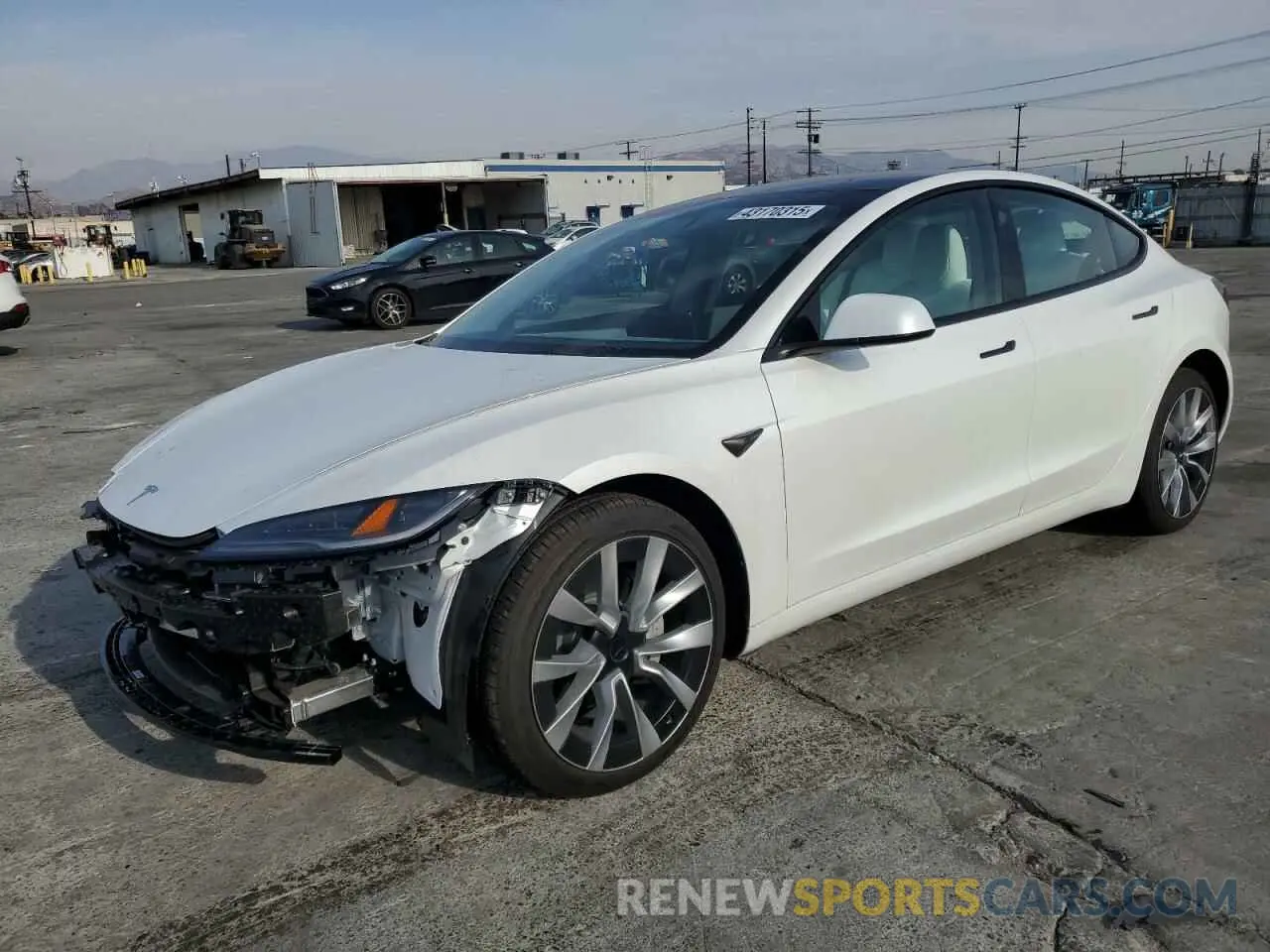 1 Photograph of a damaged car 5YJ3E1EA8SF886398 TESLA MODEL 3 2025