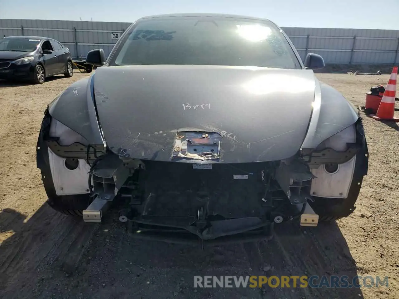 5 Photograph of a damaged car 5YJ3E1EA8SF900140 TESLA MODEL 3 2025