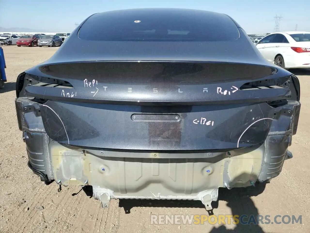 6 Photograph of a damaged car 5YJ3E1EA8SF900140 TESLA MODEL 3 2025