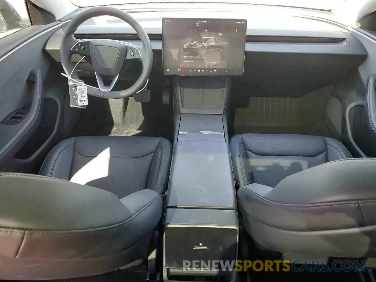 8 Photograph of a damaged car 5YJ3E1EA8SF900140 TESLA MODEL 3 2025