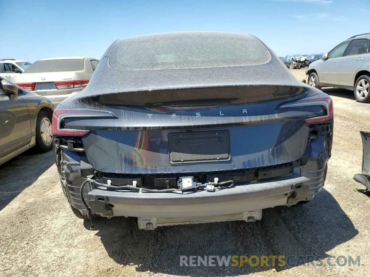 6 Photograph of a damaged car 5YJ3E1EA8SF920713 TESLA MODEL 3 2025