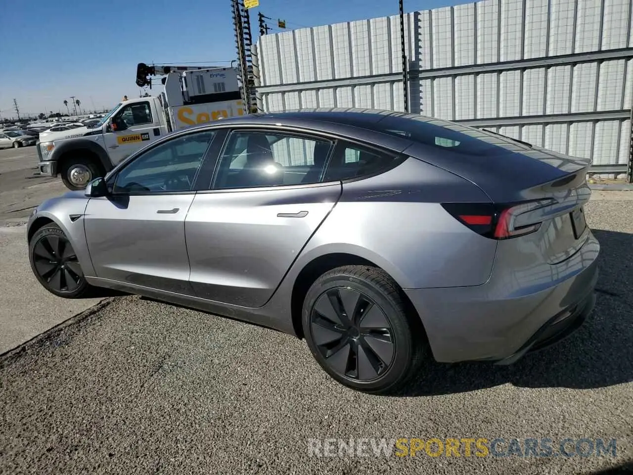 2 Photograph of a damaged car 5YJ3E1EA8SF927015 TESLA MODEL 3 2025