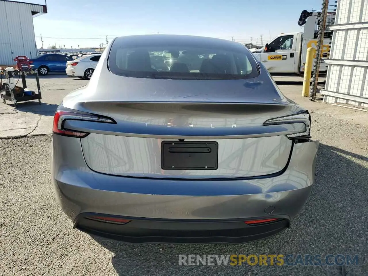 6 Photograph of a damaged car 5YJ3E1EA8SF927015 TESLA MODEL 3 2025