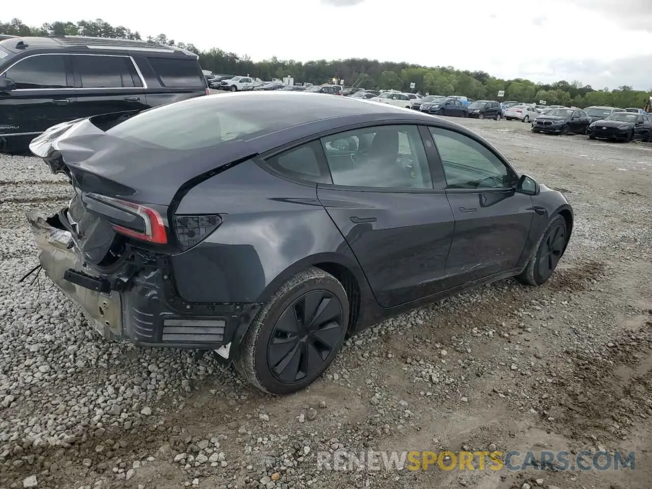 3 Photograph of a damaged car 5YJ3E1EA9SF882117 TESLA MODEL 3 2025