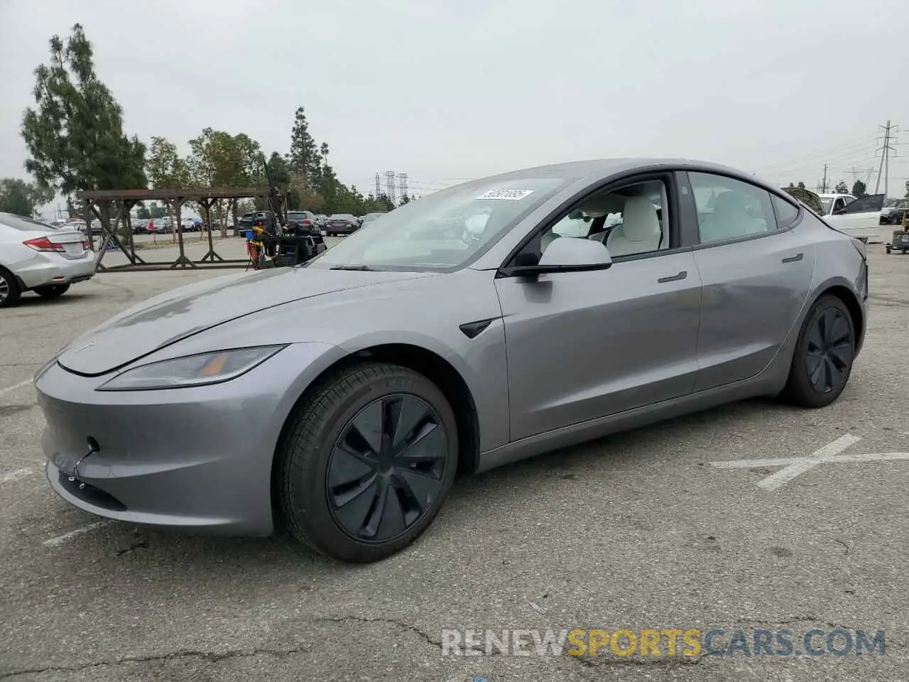 1 Photograph of a damaged car 5YJ3E1EA9SF882599 TESLA MODEL 3 2025