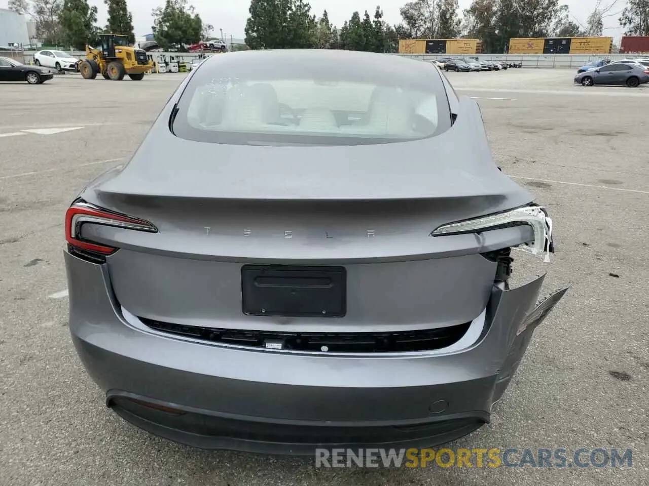 6 Photograph of a damaged car 5YJ3E1EA9SF882599 TESLA MODEL 3 2025