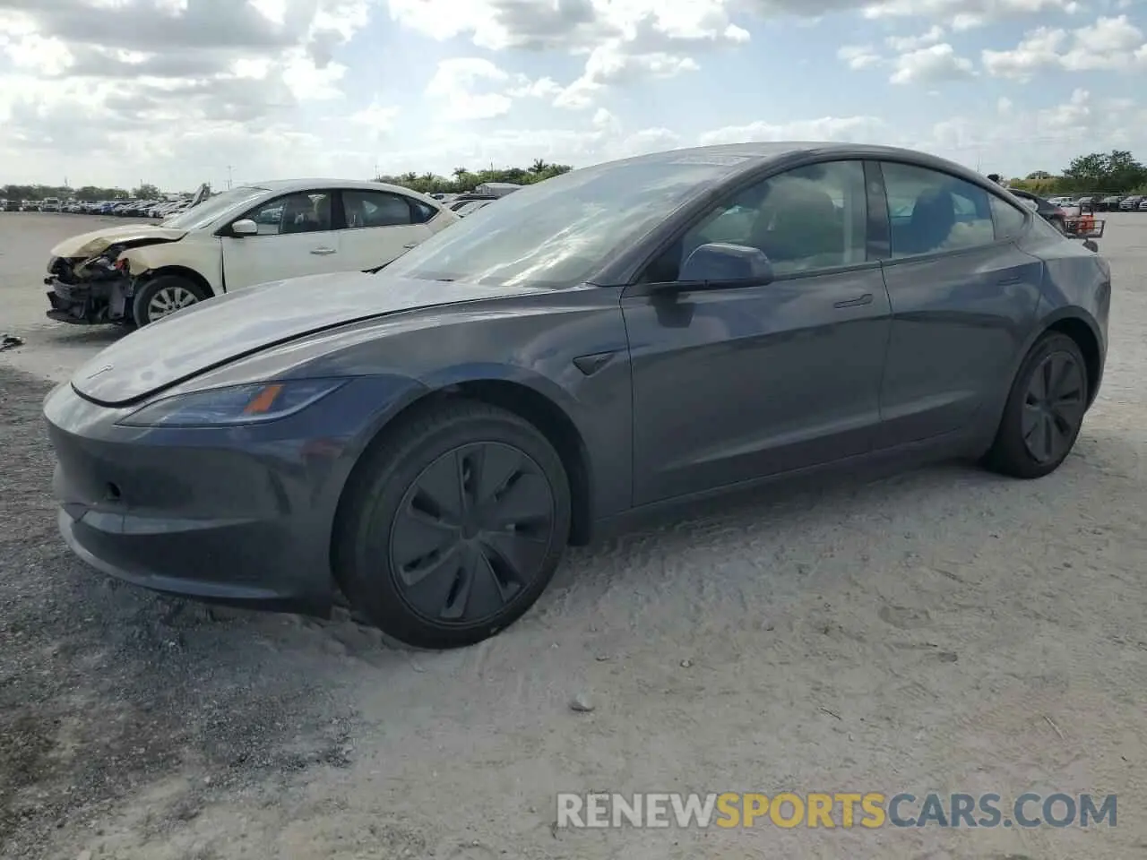1 Photograph of a damaged car 5YJ3E1EA9SF903788 TESLA MODEL 3 2025