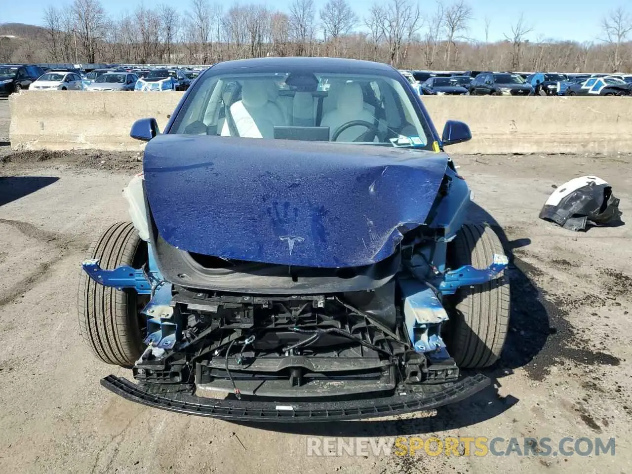 5 Photograph of a damaged car 5YJ3E1EA9SF903953 TESLA MODEL 3 2025