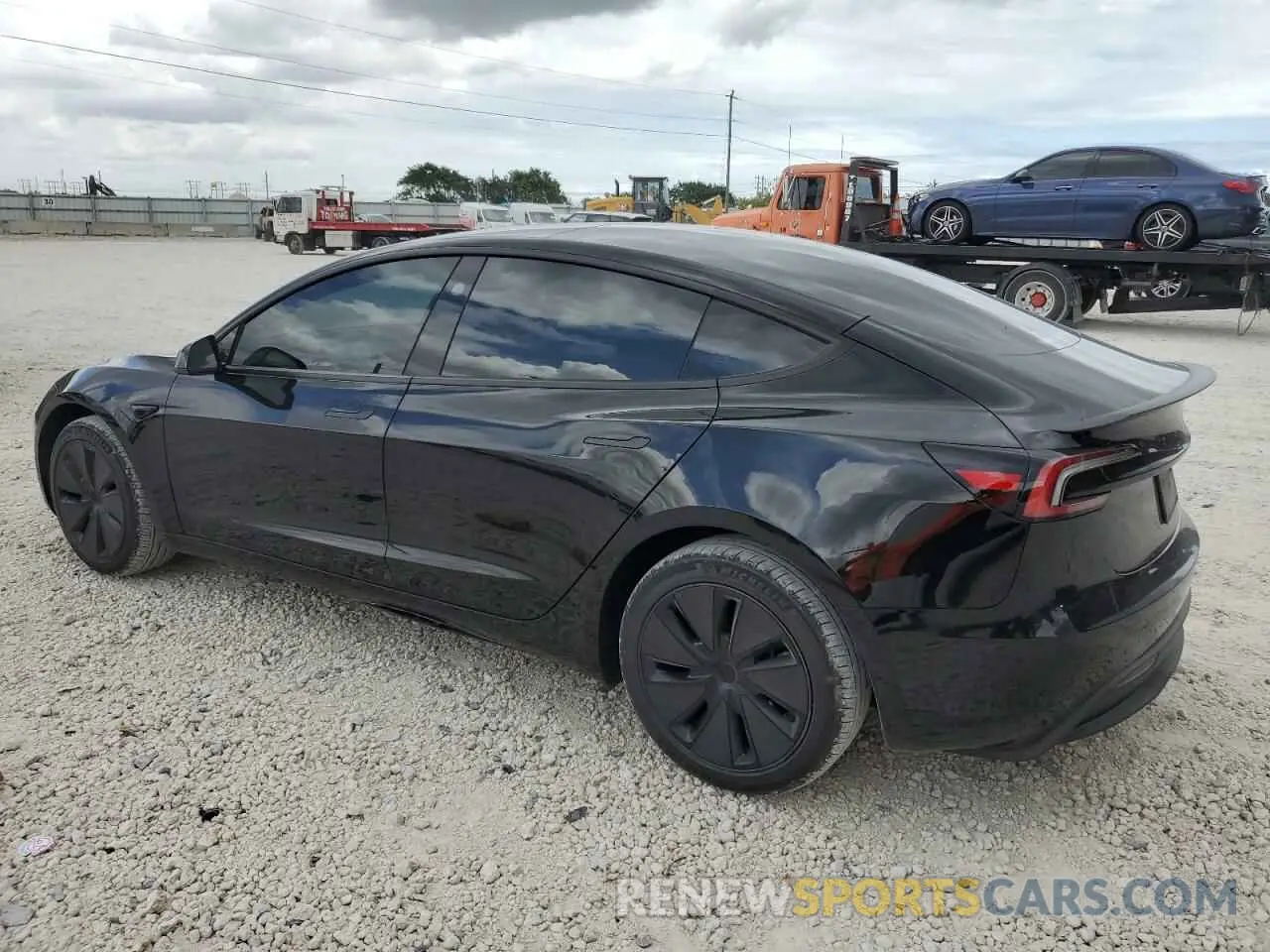 2 Photograph of a damaged car 5YJ3E1EA9SF904844 TESLA MODEL 3 2025