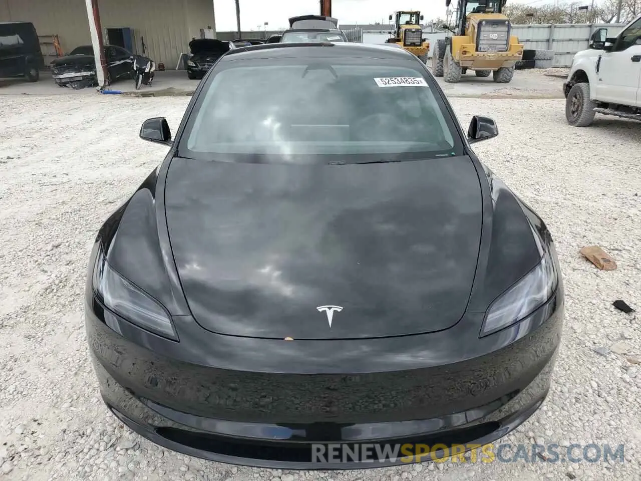 5 Photograph of a damaged car 5YJ3E1EA9SF904844 TESLA MODEL 3 2025