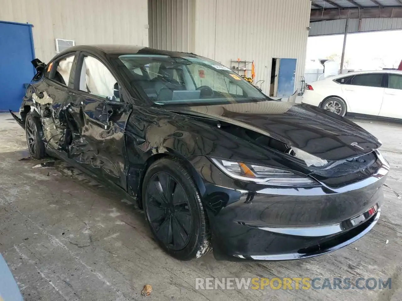 4 Photograph of a damaged car 5YJ3E1EA9SF910465 TESLA MODEL 3 2025