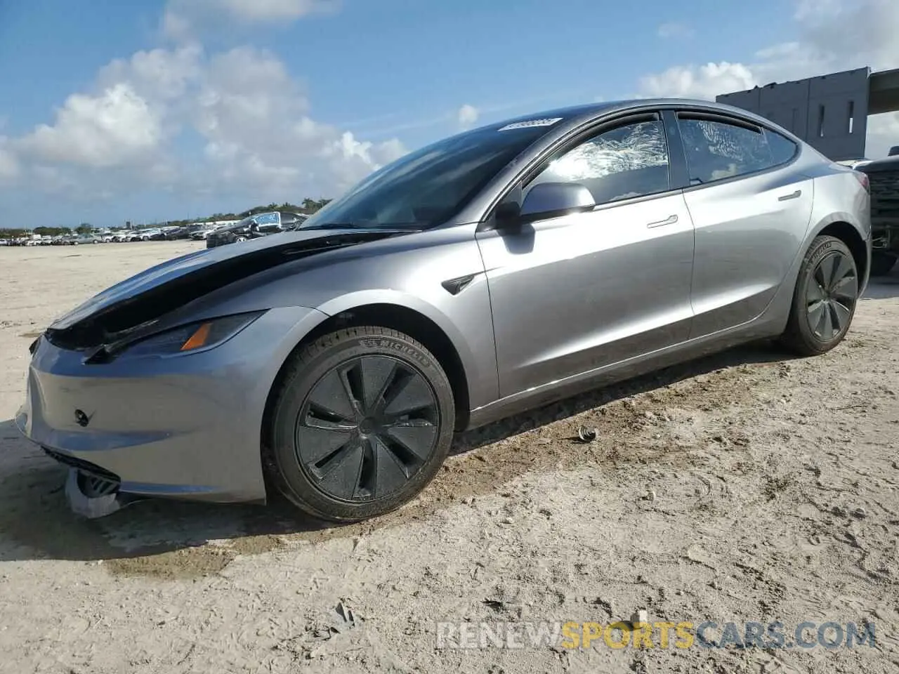 1 Photograph of a damaged car 5YJ3E1EA9SF918209 TESLA MODEL 3 2025