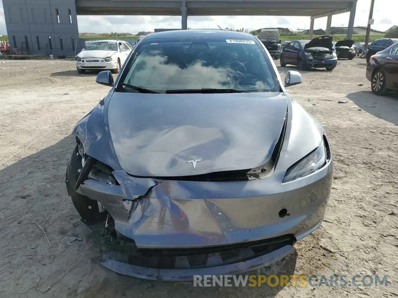 5 Photograph of a damaged car 5YJ3E1EA9SF918209 TESLA MODEL 3 2025
