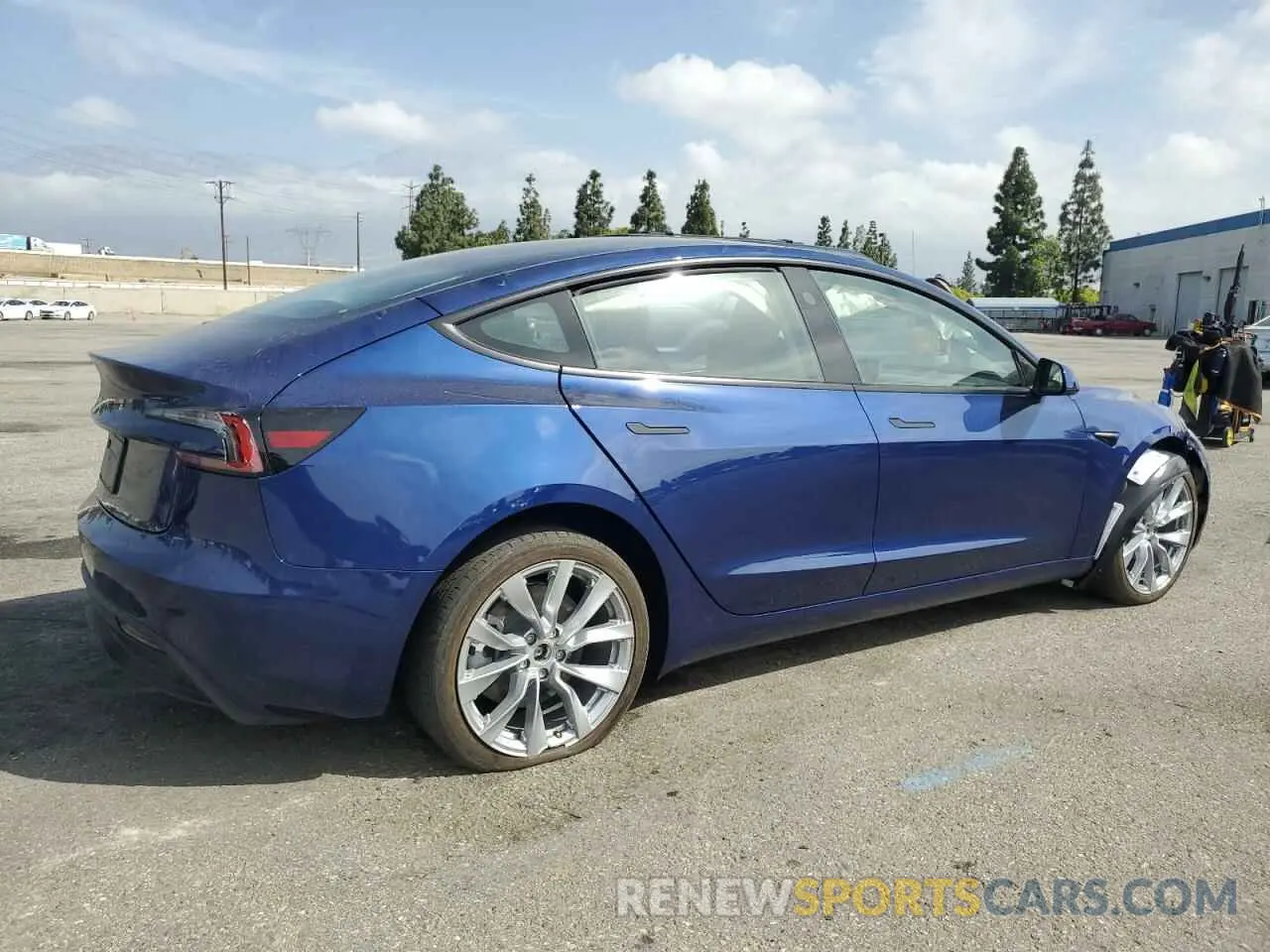 3 Photograph of a damaged car 5YJ3E1EA9SF968706 TESLA MODEL 3 2025