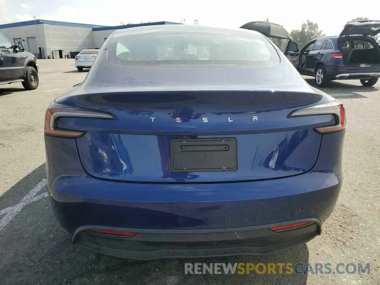 6 Photograph of a damaged car 5YJ3E1EA9SF968706 TESLA MODEL 3 2025