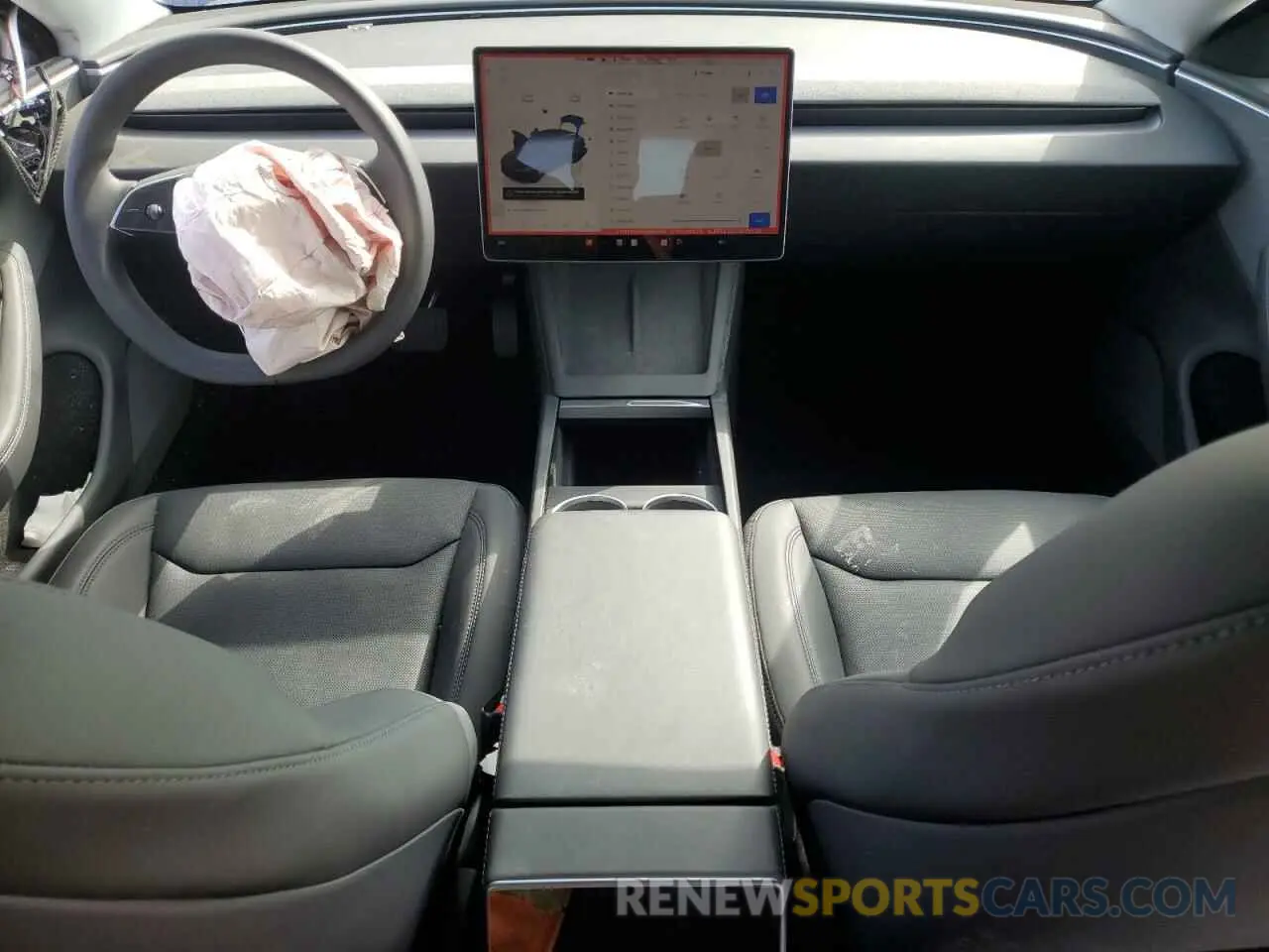 8 Photograph of a damaged car 5YJ3E1EA9SF968706 TESLA MODEL 3 2025