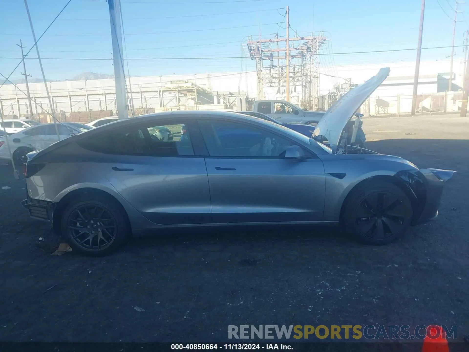13 Photograph of a damaged car 5YJ3E1EAXSF879016 TESLA MODEL 3 2025