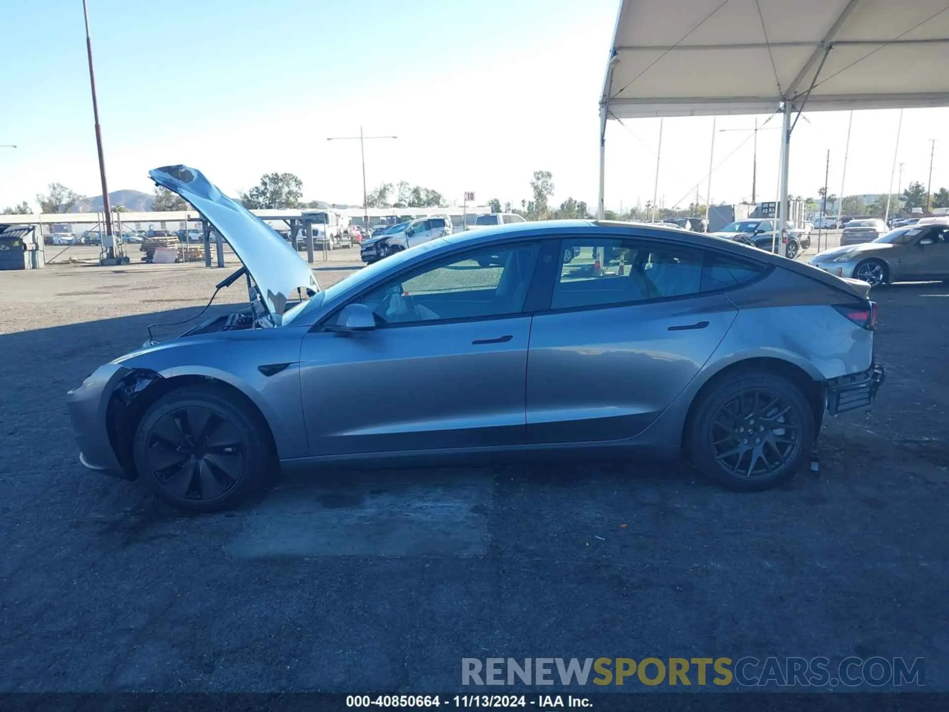 14 Photograph of a damaged car 5YJ3E1EAXSF879016 TESLA MODEL 3 2025