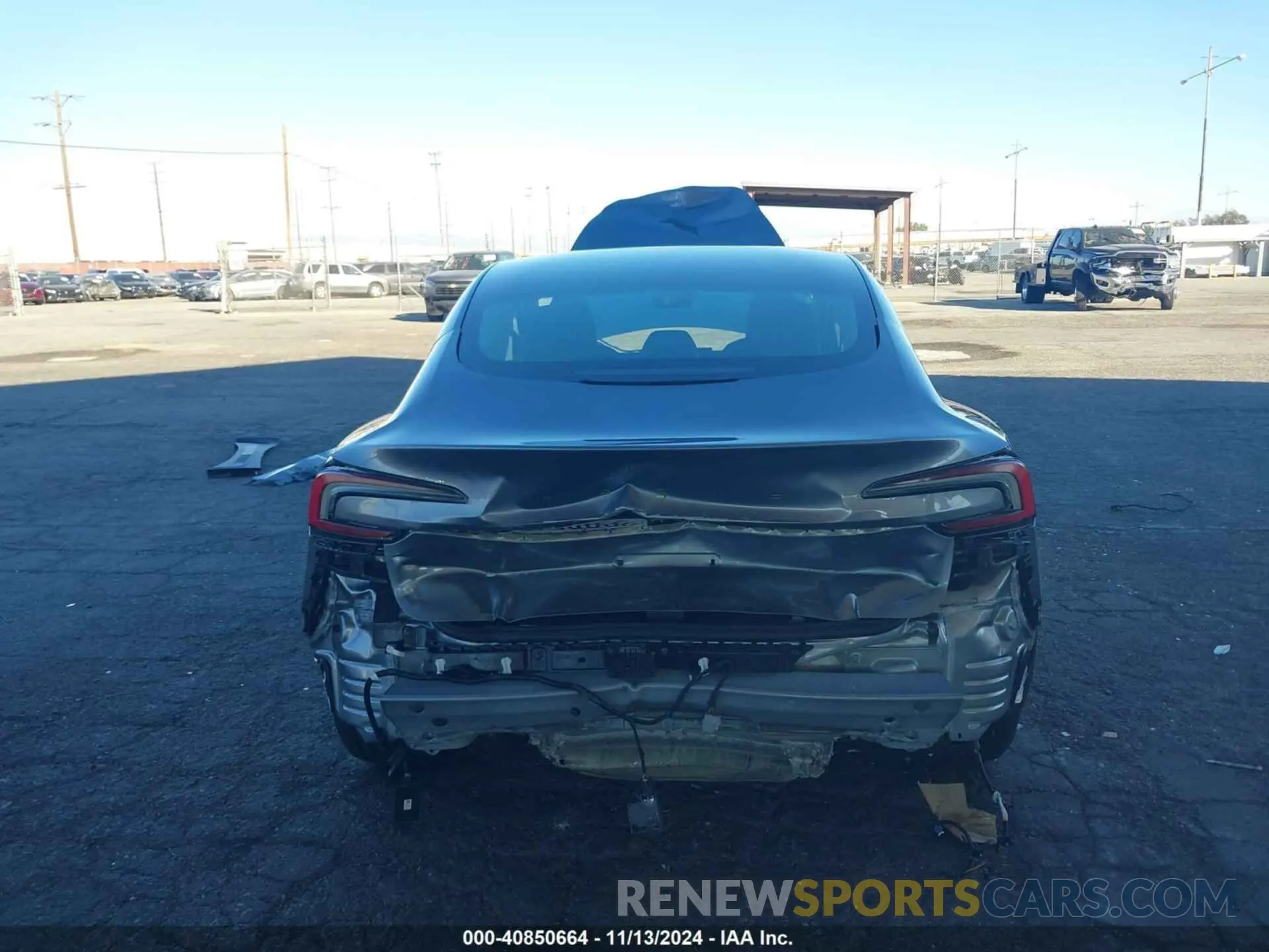 16 Photograph of a damaged car 5YJ3E1EAXSF879016 TESLA MODEL 3 2025