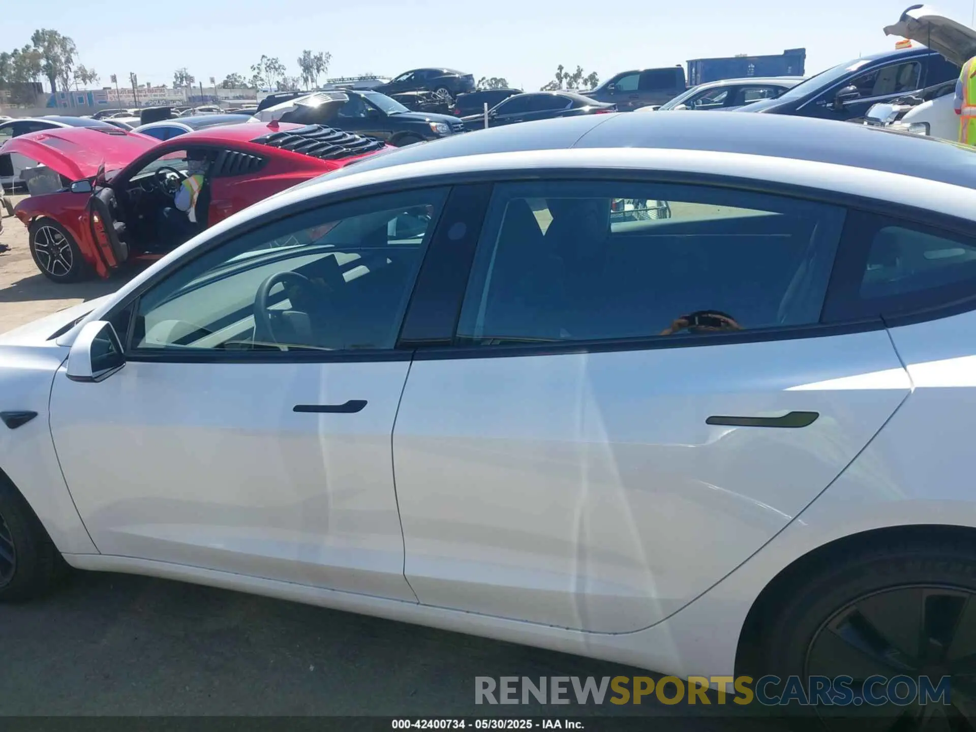 14 Photograph of a damaged car 5YJ3E1EAXSF885110 TESLA MODEL 3 2025