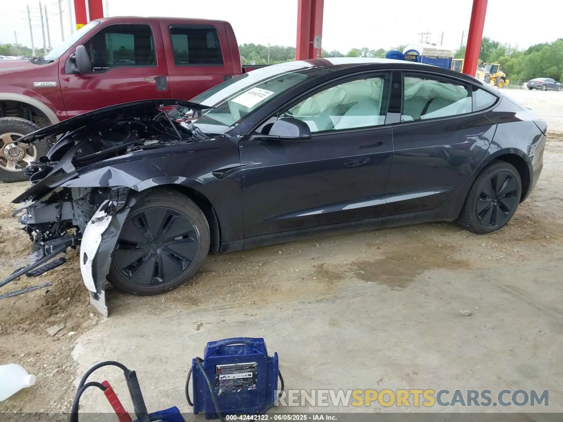 13 Photograph of a damaged car 5YJ3E1EAXSF905176 TESLA MODEL 3 2025