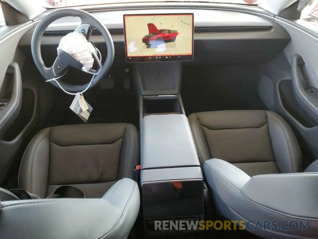 8 Photograph of a damaged car 5YJ3E1EAXSF907591 TESLA MODEL 3 2025