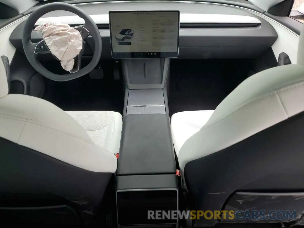 8 Photograph of a damaged car 5YJ3E1EAXSF923564 TESLA MODEL 3 2025