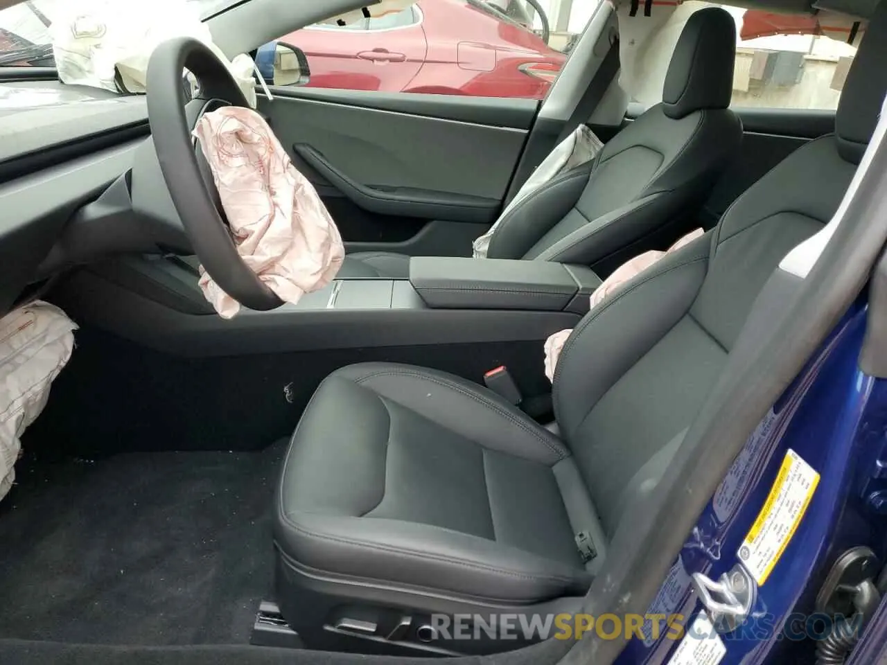 7 Photograph of a damaged car 5YJ3E1EAXSF925301 TESLA MODEL 3 2025