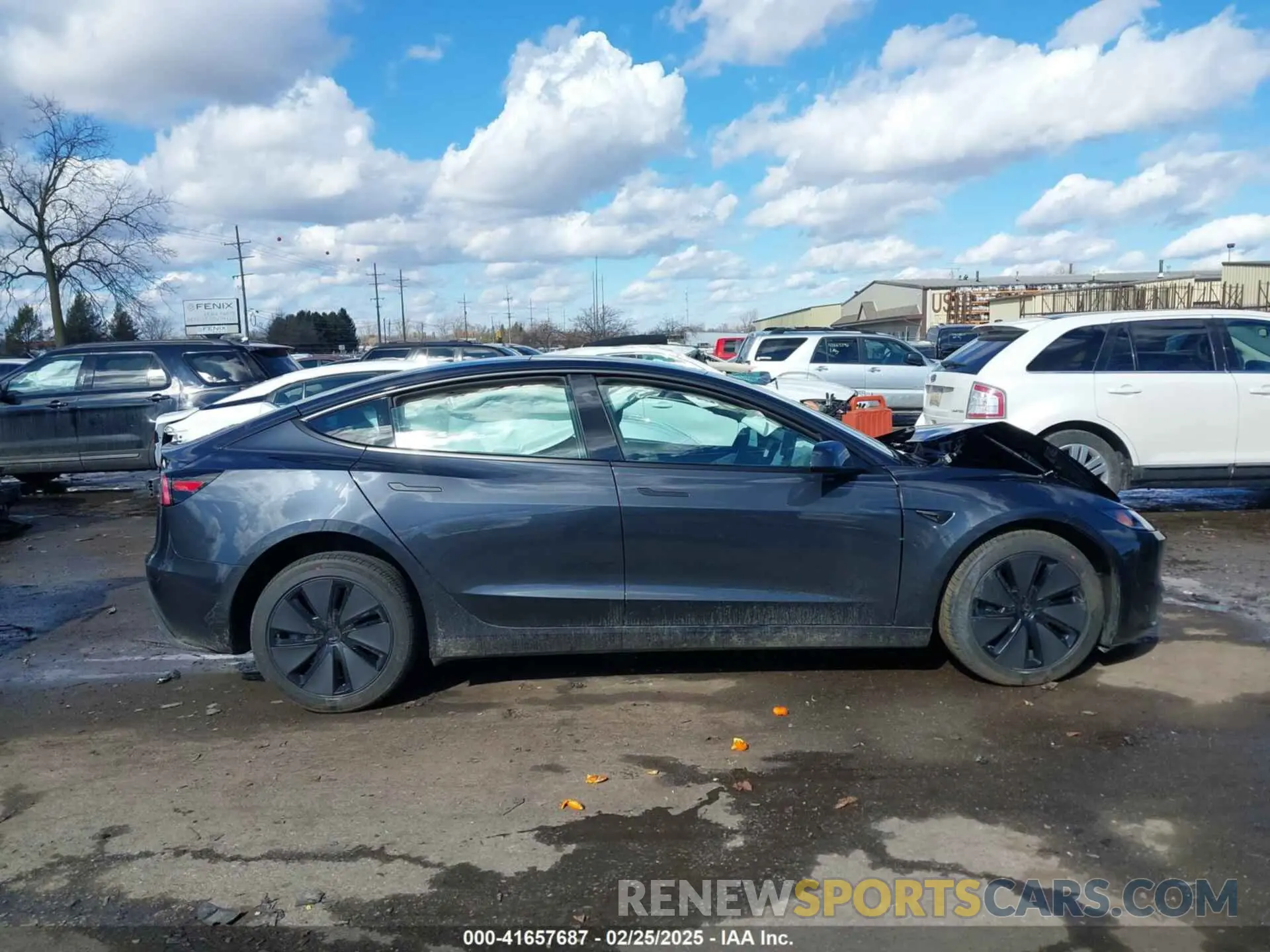 13 Photograph of a damaged car 5YJ3E1EAXSF932832 TESLA MODEL 3 2025