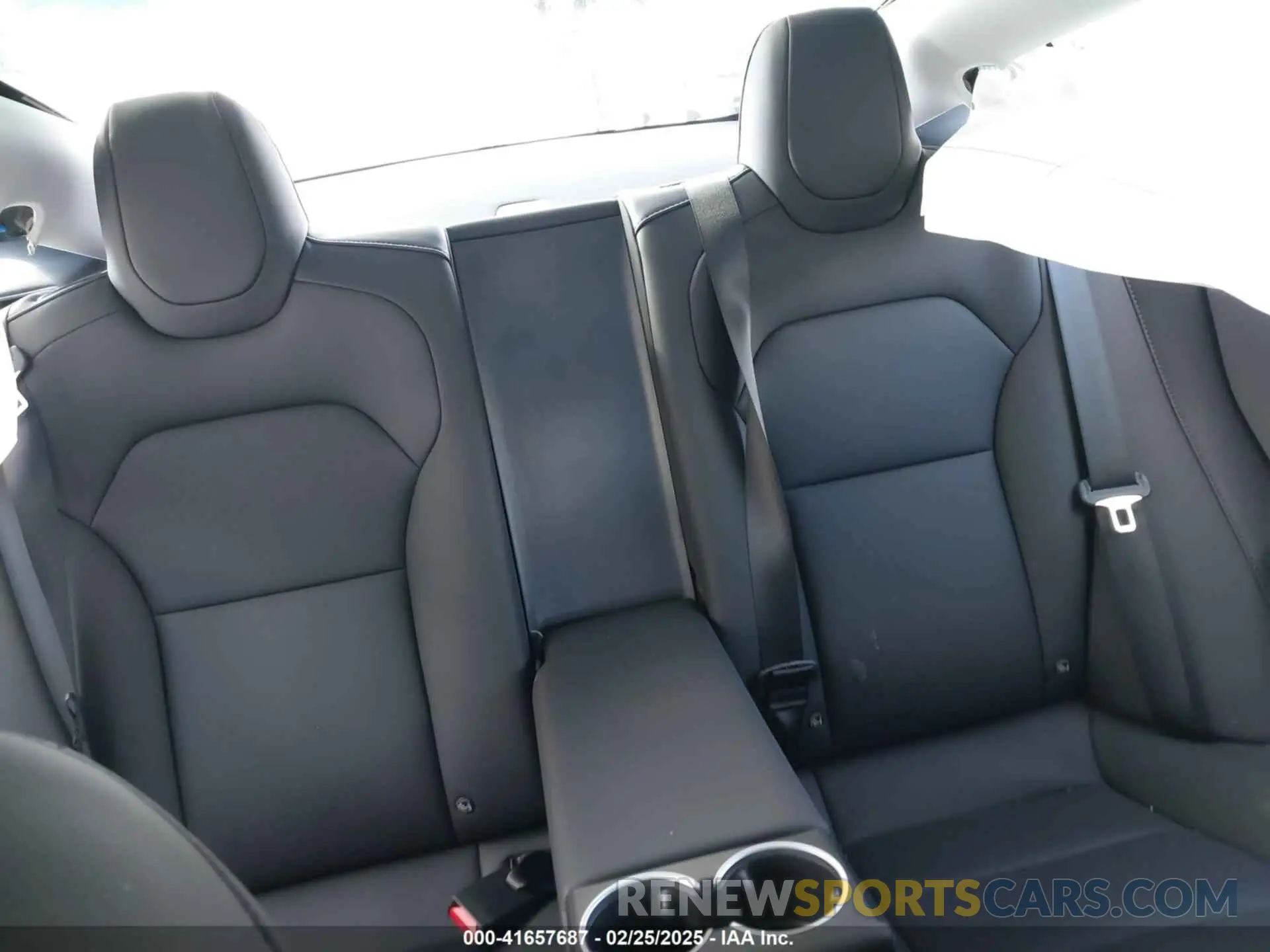 8 Photograph of a damaged car 5YJ3E1EAXSF932832 TESLA MODEL 3 2025