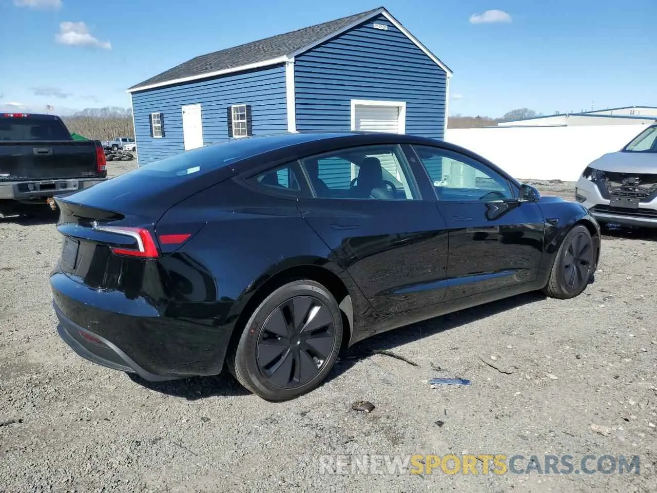 3 Photograph of a damaged car 5YJ3E1EAXSF935083 TESLA MODEL 3 2025
