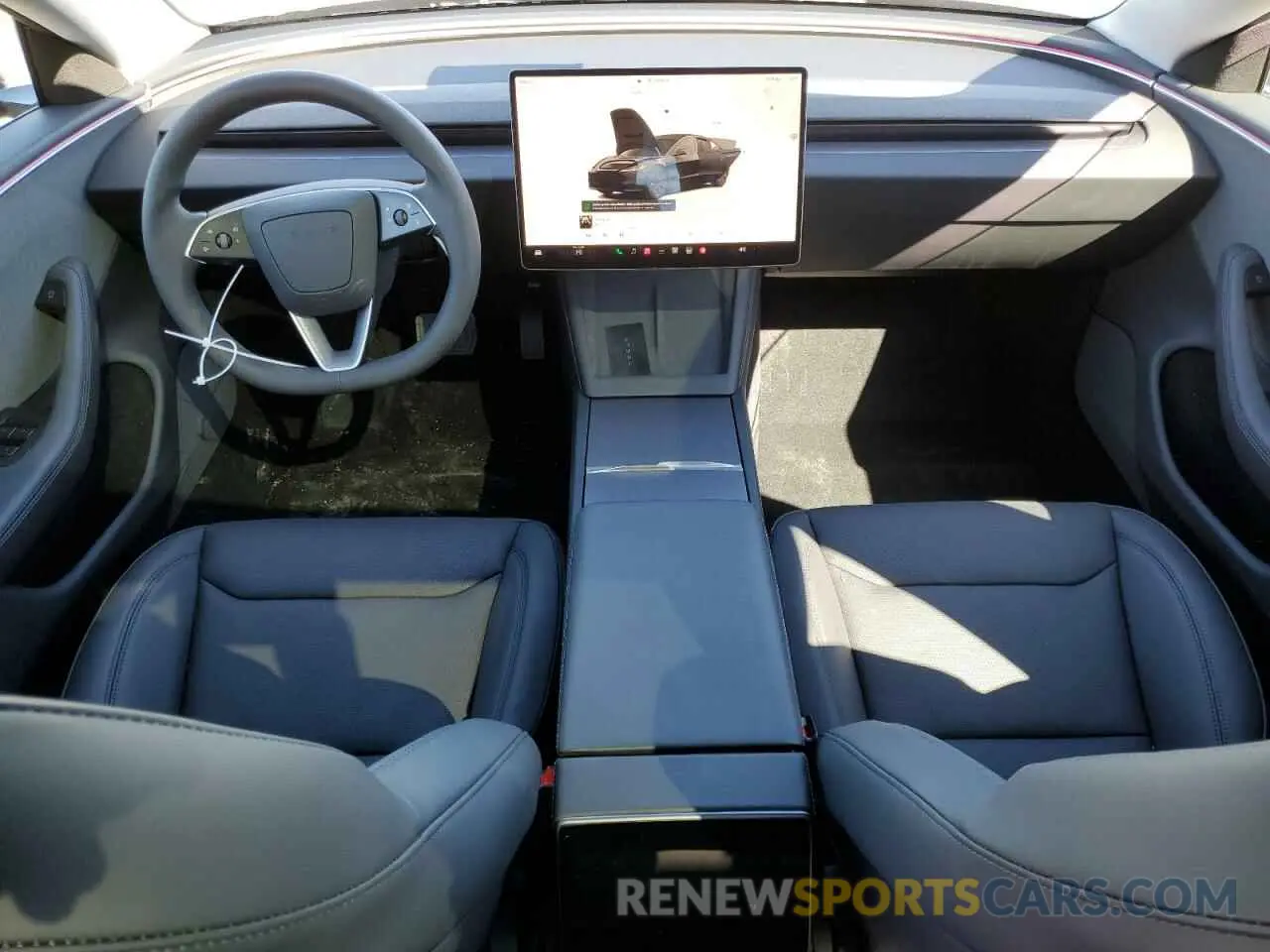 8 Photograph of a damaged car 5YJ3E1EAXSF935083 TESLA MODEL 3 2025