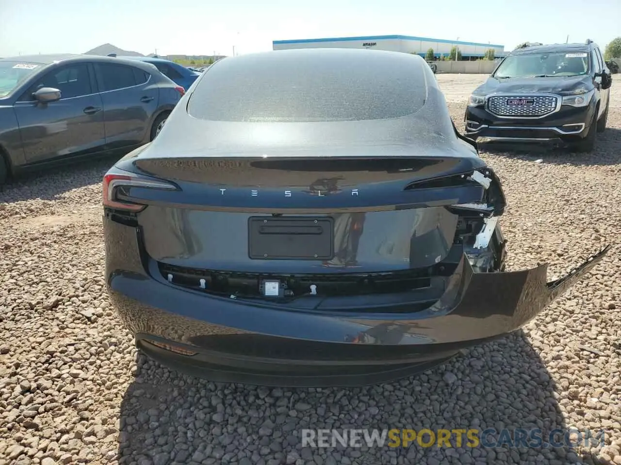 6 Photograph of a damaged car 5YJ3E1EAXSF941482 TESLA MODEL 3 2025