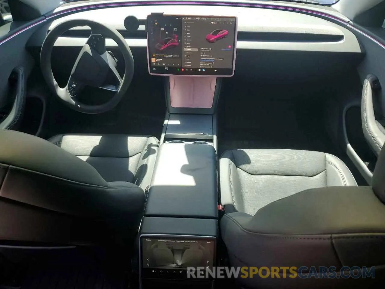 8 Photograph of a damaged car 5YJ3E1EAXSF941482 TESLA MODEL 3 2025