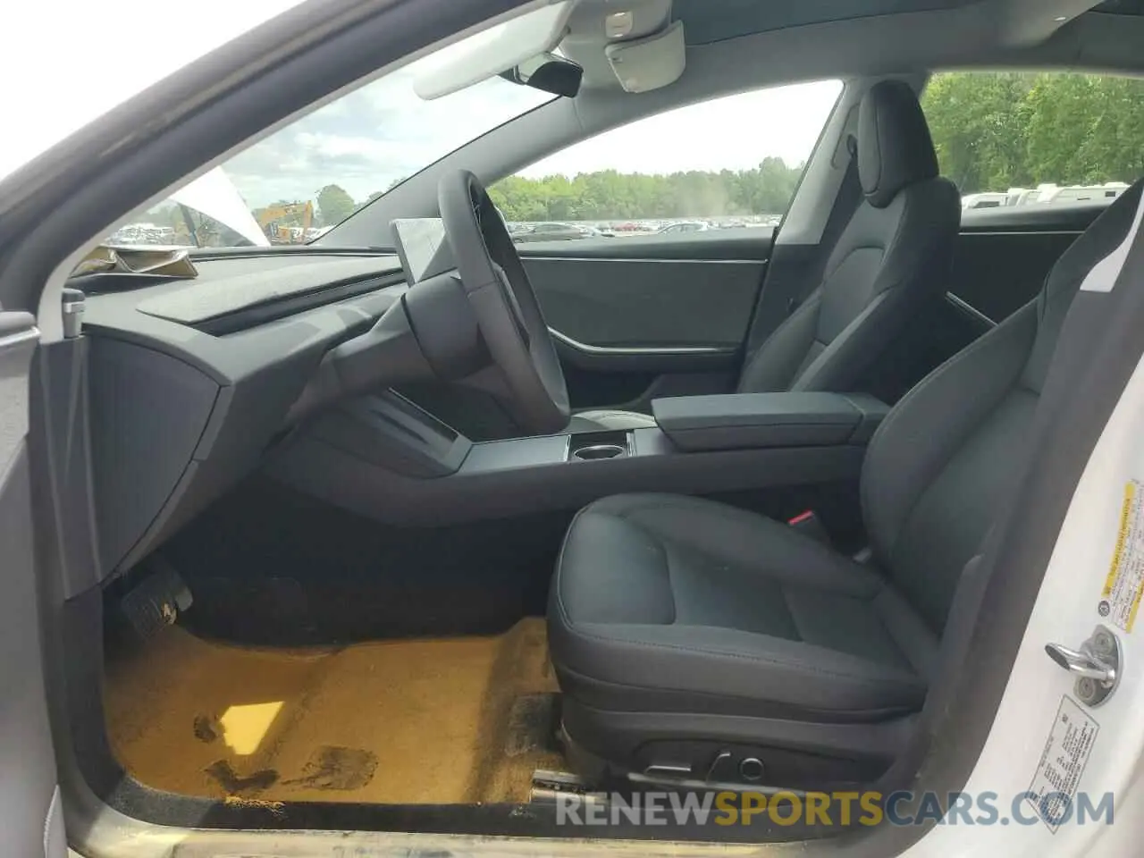7 Photograph of a damaged car 5YJ3E1EAXSF971341 TESLA MODEL 3 2025