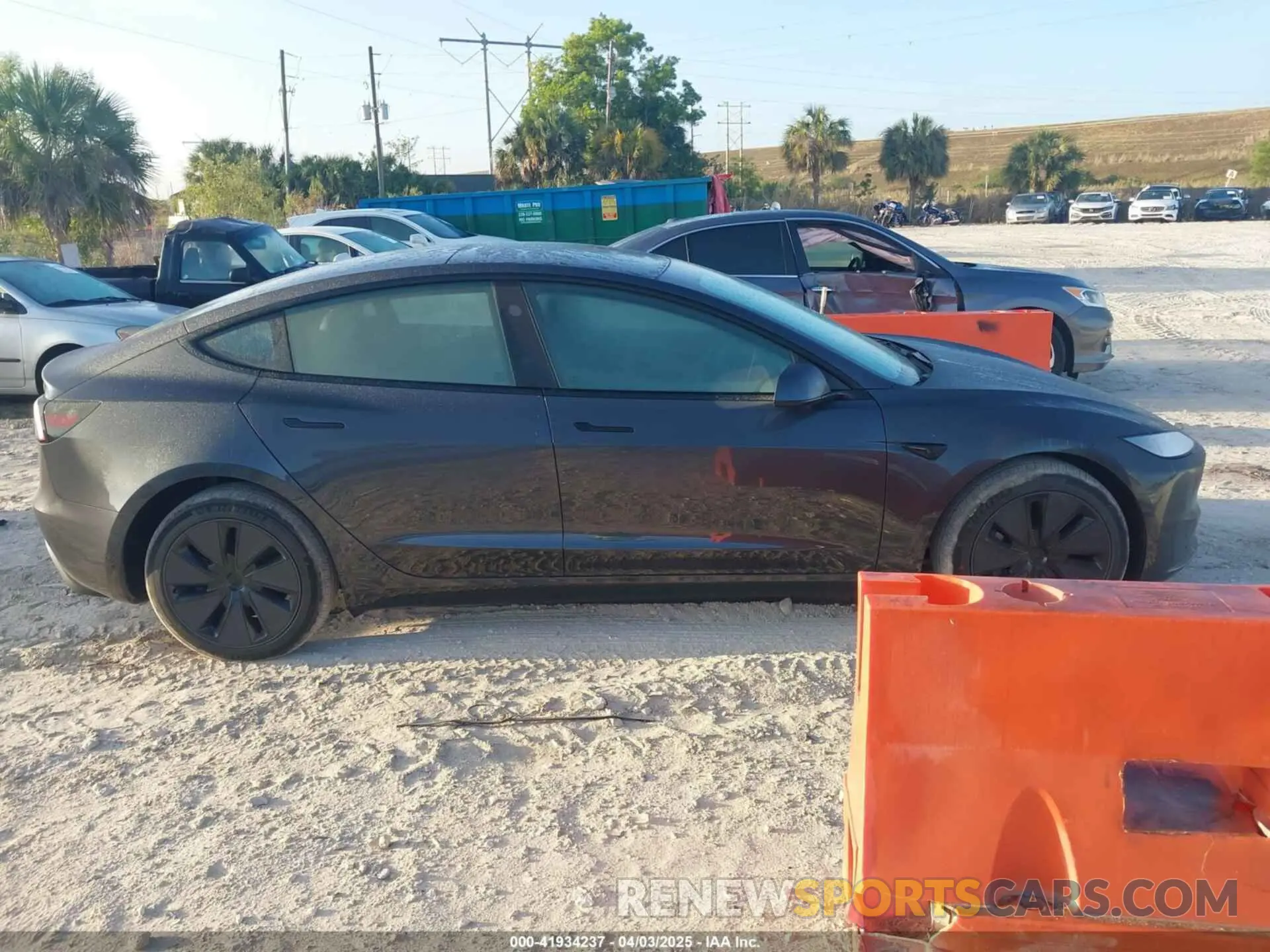 13 Photograph of a damaged car 5YJ3E1EAXSF974949 TESLA MODEL 3 2025