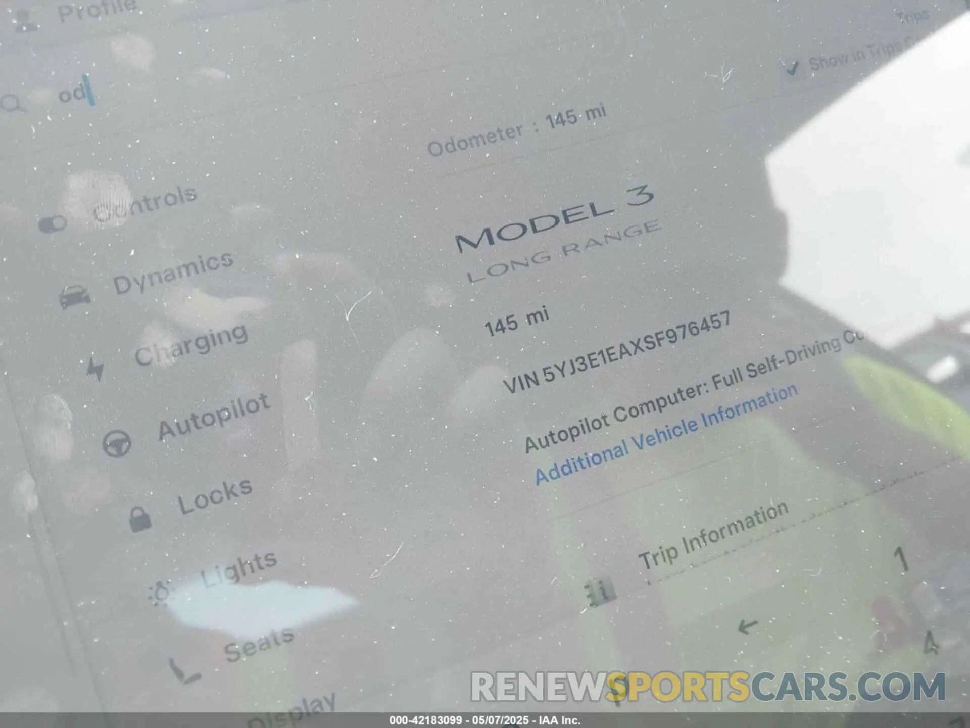 14 Photograph of a damaged car 5YJ3E1EAXSF976457 TESLA MODEL 3 2025